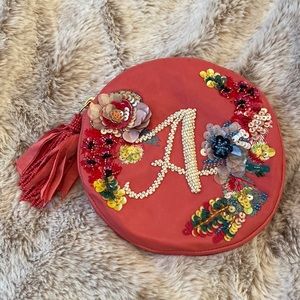 3/$25 Letter A Coin Purse/Cosmetic Bag 💗